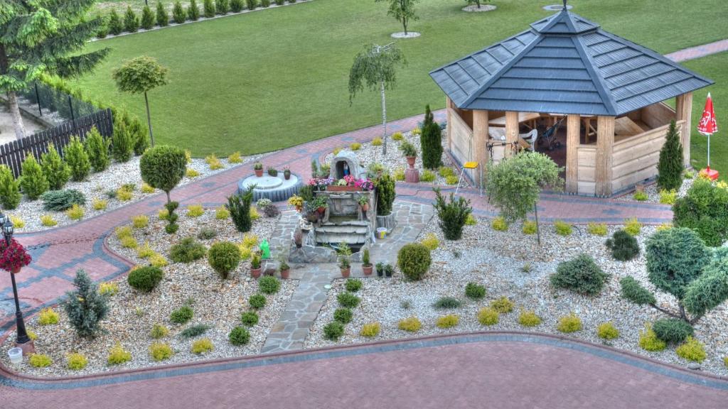 シャフラリにあるApartamenty u Piekorzaの展望台付庭園模型