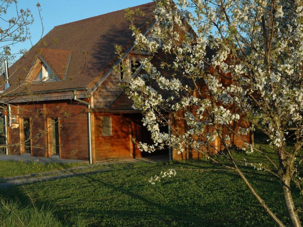 Taman di luar Chalet familial avec piscine, jardin et activités près du vignoble de Saint-Pourçain - FR-1-489-151