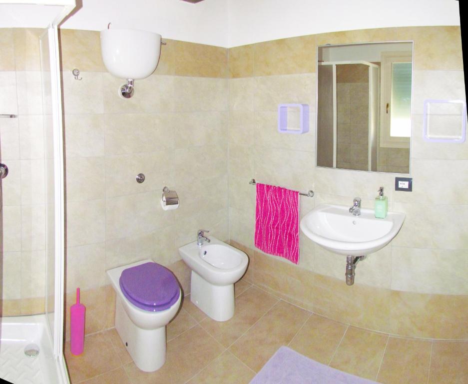 Koupelna v ubytování Kiteshomes