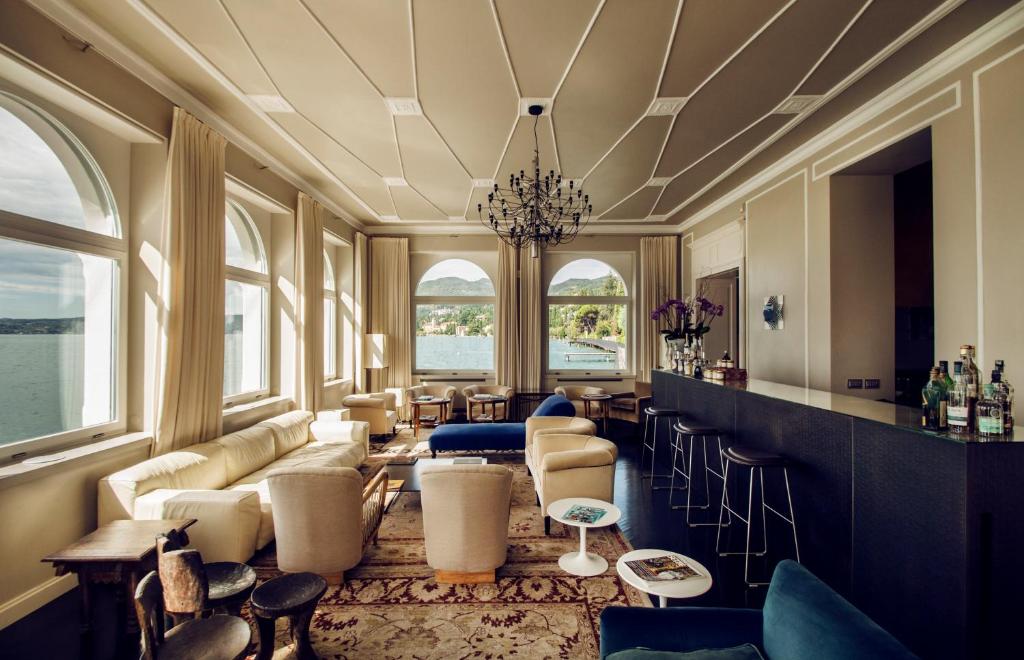 Posezení v ubytování Hotel Bella Riva