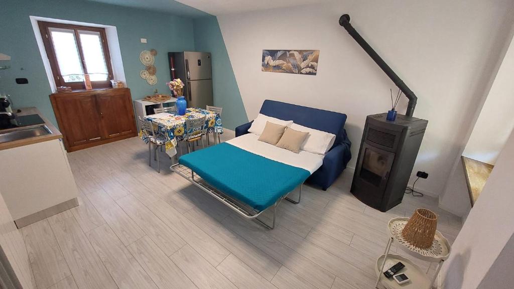 Ένα ή περισσότερα κρεβάτια σε δωμάτιο στο La Casa Di Memole