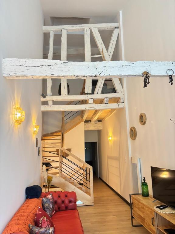 Postel nebo postele na pokoji v ubytování Le 29 Bis