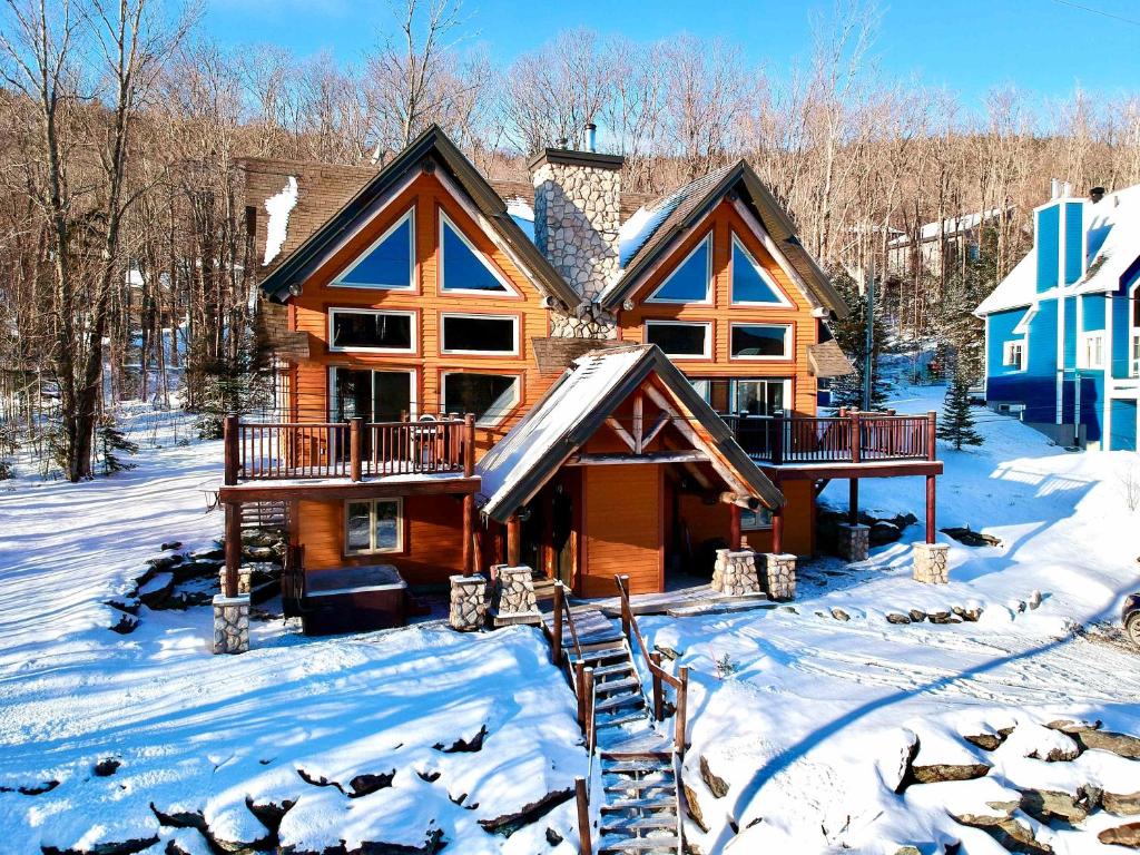 Ski Chalet - Mountain and Spa - Chalet Heritage v zimě