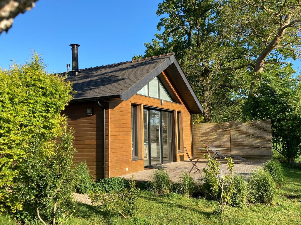 En have udenfor Petit coin paisible entre terre et mer