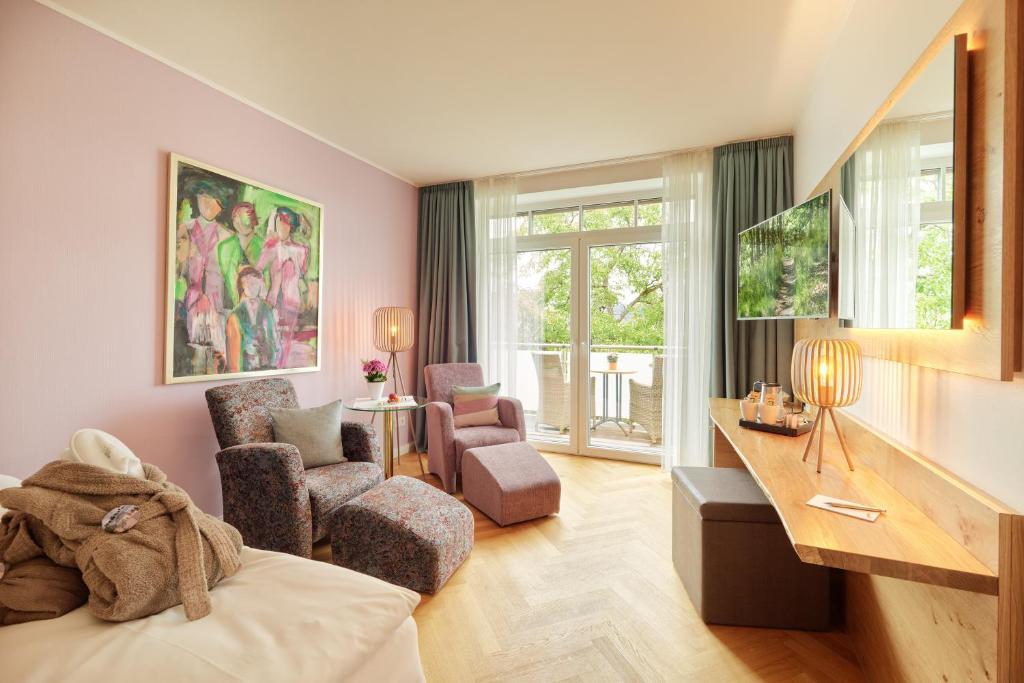 Hotel Villa Hügel - Komfort Doppelzimmer Mit Balkon