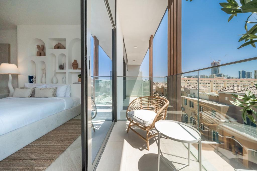 تصویر اتاق‌های Luxurious Design Boutique Studio Hideaway JVC - تصویر ۲