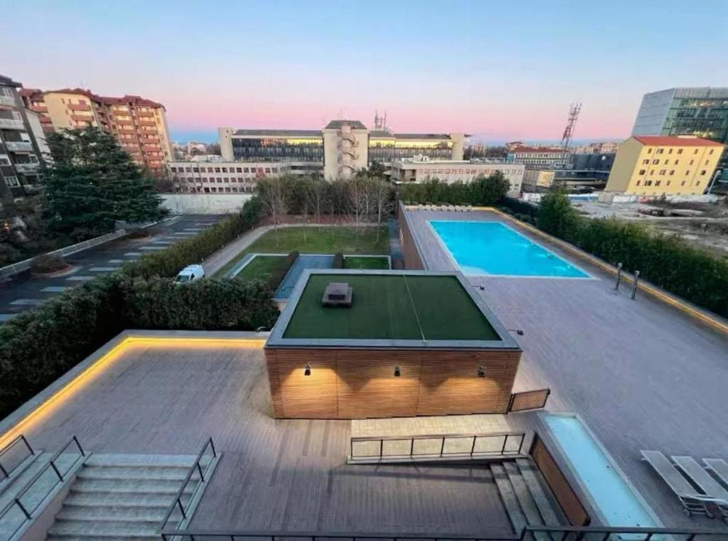 Πισίνα στο ή κοντά στο Giax Tower-Spa, Pool, Parking