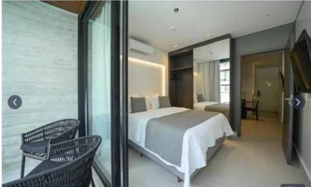 Postel nebo postele na pokoji v ubytování Porto Alto Resort Muro Alto Porto de Galinhas