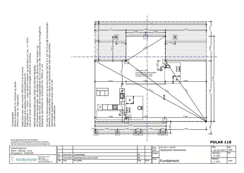 Plano de Mountain Cabin With Sauna In Sunnmørsalpane
