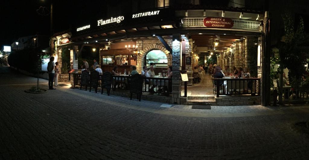 Restauracja lub miejsce do jedzenia w obiekcie Christopher's Apartments
