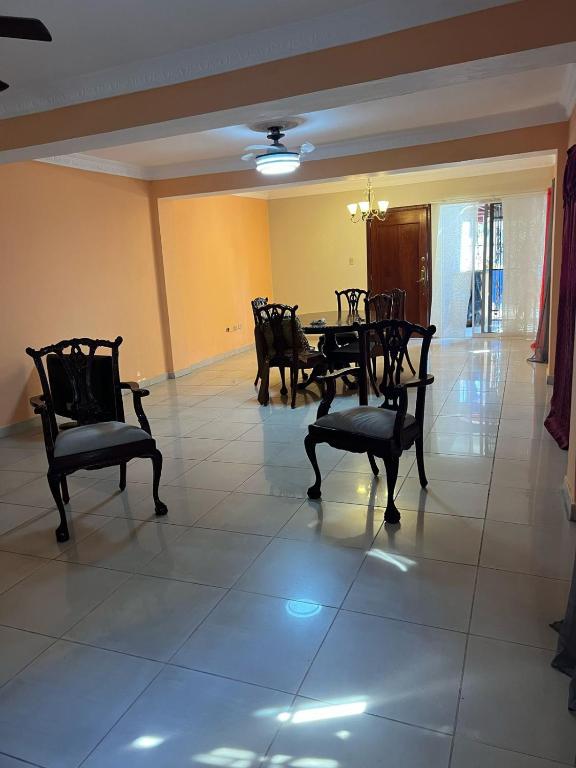 Posezení v ubytování Cozy house in San Pedro