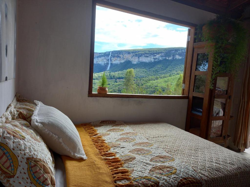 A casa do montanhista - Linda vista para a cachoeira,‏ איביקוארה ...