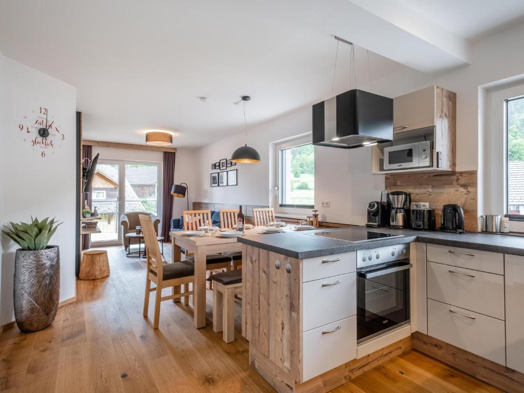 Kuchyň nebo kuchyňský kout v ubytování Ski Nature Apartment Lungau Top 15