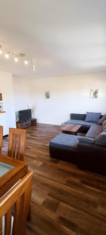 Posezení v ubytování Ferienwohnung am Bach