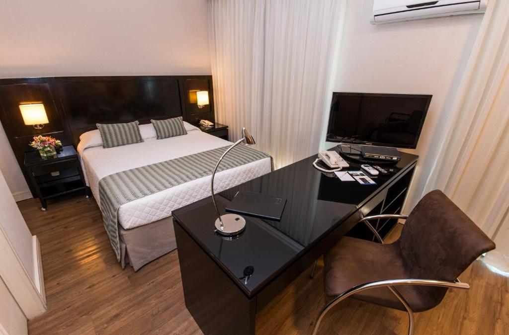 Katil atau katil-katil dalam bilik di Transamerica Executive Perdizes