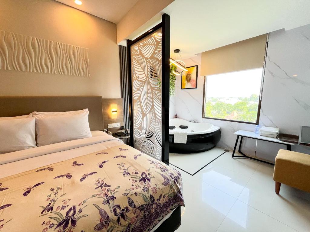 Verse Hotel Cirebon - Chambre Exécutive Avec Jacuzzi