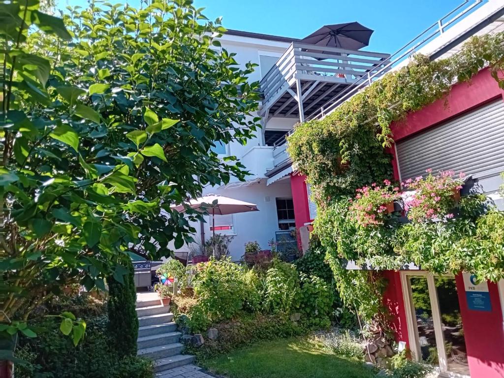 Κήπος έξω από το Apartment nähe Heidelberg für 4 Personen