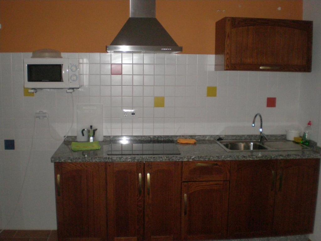 Kuchnia lub aneks kuchenny w obiekcie Apartamentos Rurales El Cañuelo de Carcabuey