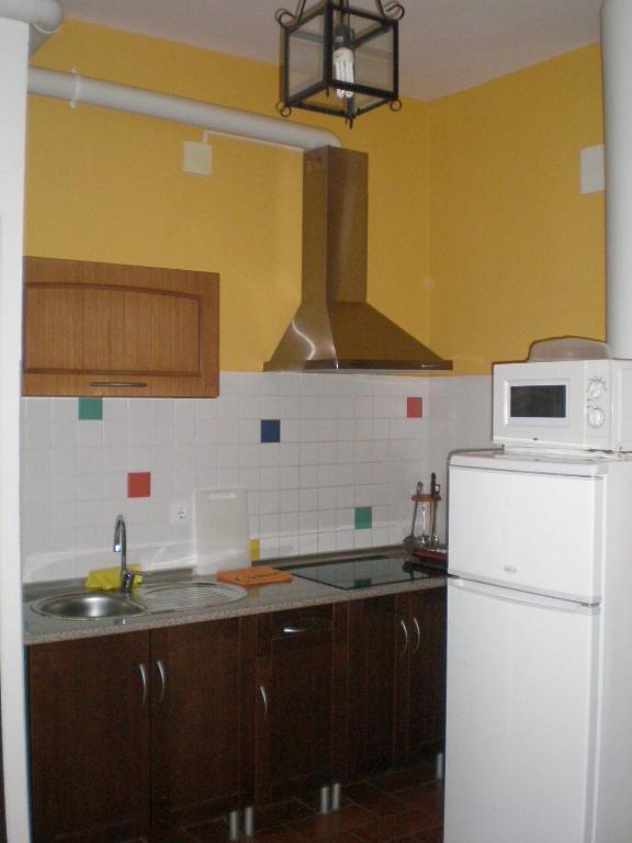 Kuchnia lub aneks kuchenny w obiekcie Apartamentos Rurales El Cañuelo de Carcabuey