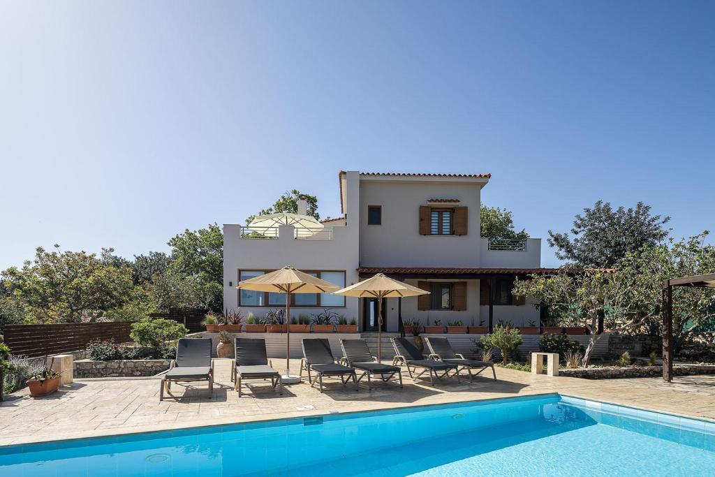 Πισίνα στο ή κοντά στο Villa Aspa