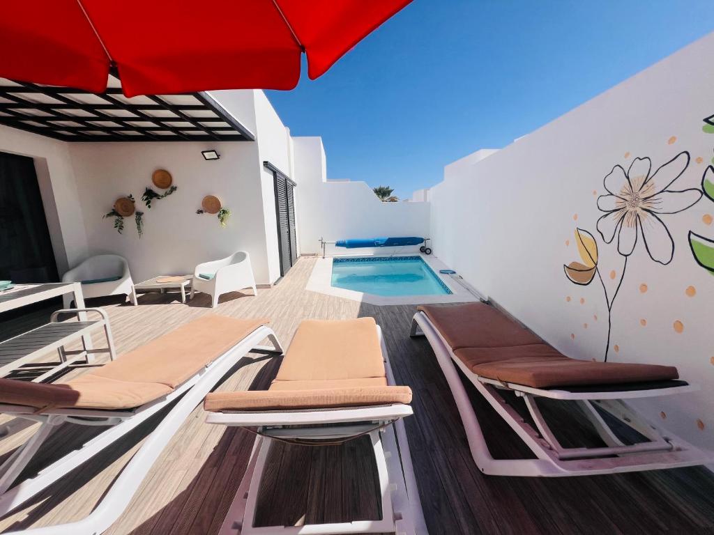 Playa Blanca , Koldos beach house