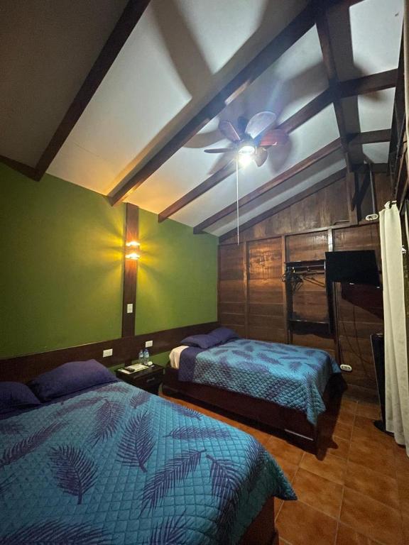 Hotel Brisas del Rio Guápiles - 双床间