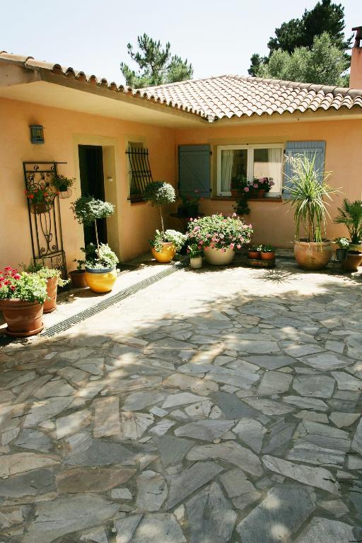 Zahrada ubytování Villa Mimosa