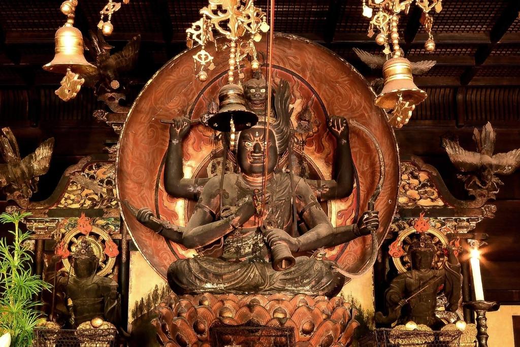 Gambar di galeri bagi Kongo Sanmaiin di Koyasan