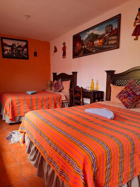 Francisco's rest house hotel - Vierbettzimmer Mit Gartenblick