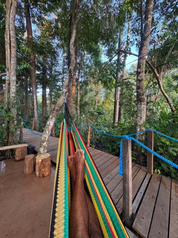 Gambar di galeri bagi Deck dos lençóis pousada di Barreirinhas