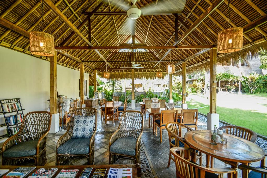 Restaurace v ubytování Aashaya Jasri Resort