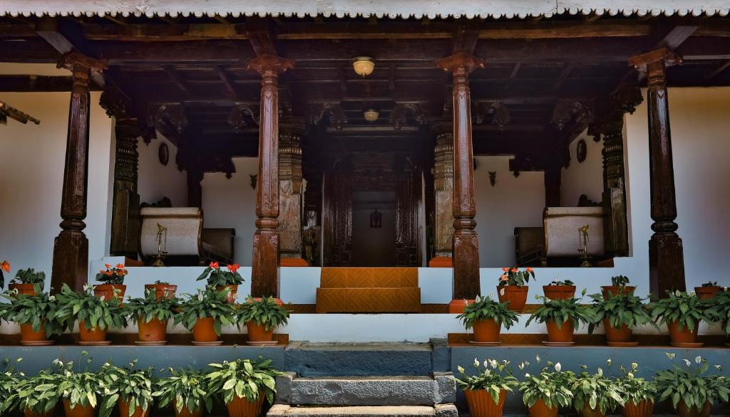 Muka bangunan atau pintu masuk Gonakal Homestay