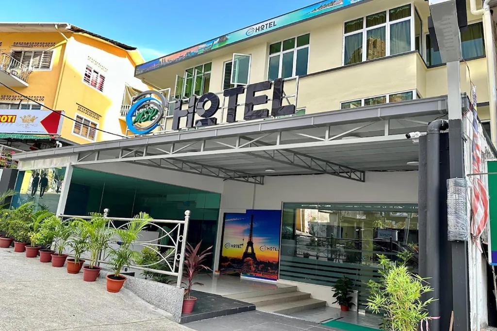 Budova, kde se hotel nachází
