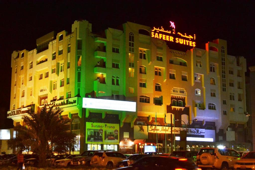 Budova, kde se aparthotel nachází