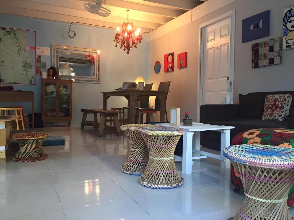Χώρος καθιστικού στο Hua Hin Lub Sabai