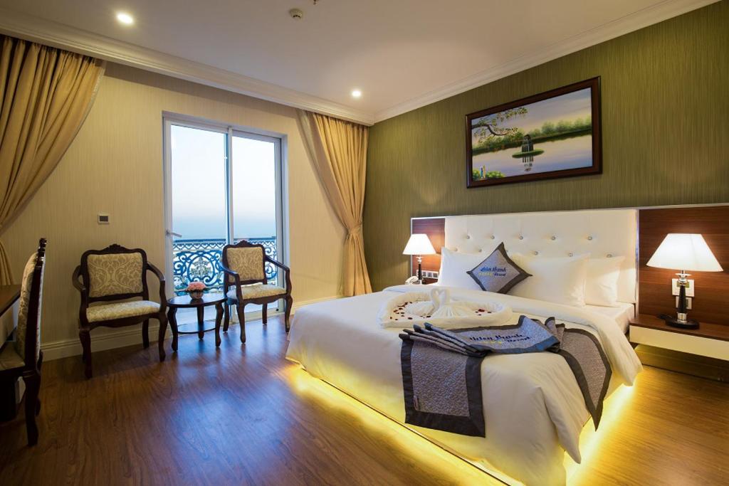 Phòng Deluxe Giường Đôi Nhìn Ra Biển