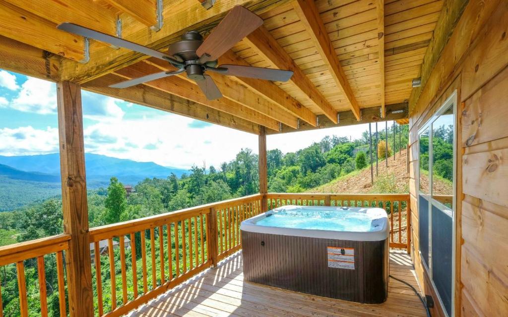 Γενική θέα στο βουνό ή θέα στο βουνό από  αυτή η βίλα