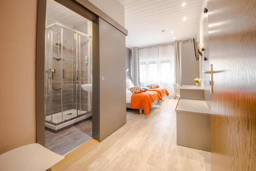 Koupelna v ubytování Mandarina Hotel Luxembourg Strassen