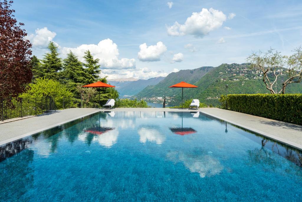 Naturlandskabet i nærheden af lejligheden