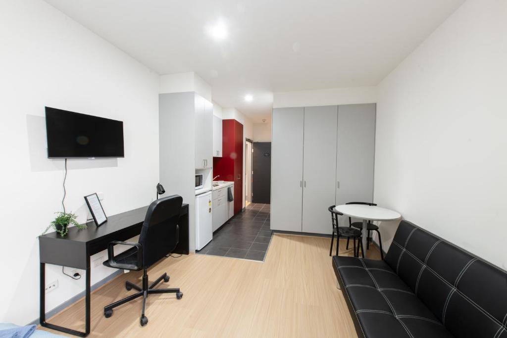 Melbourne Studio Apartments Hotel - 138 Elgin Carlton - Resim 13