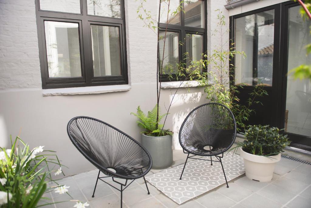 Siseõu või muu väliala majutusasutuses 4B B&B Brugge