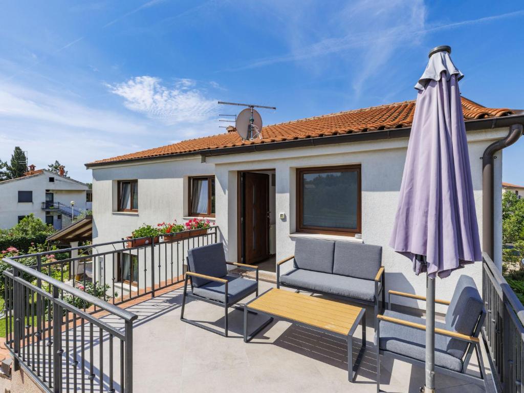 Balkón nebo terasa v ubytování Apartment Olivo-1 by Interhome