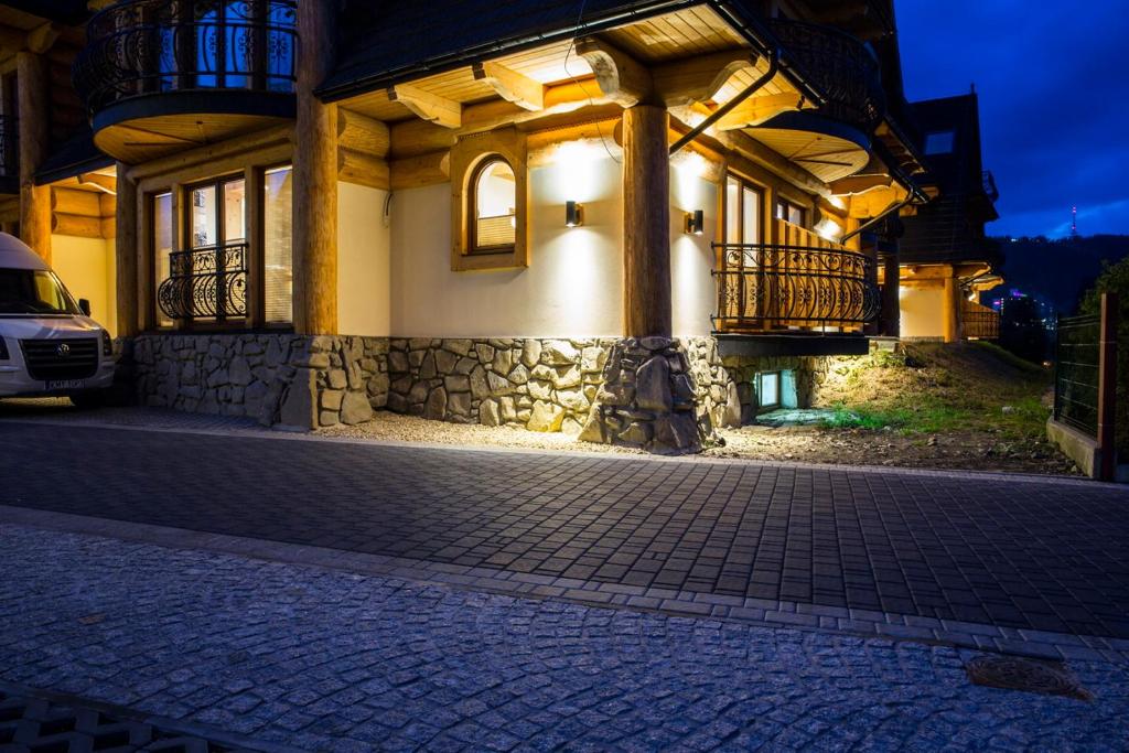 Budova, v ktorej sa apartmán nachádza
