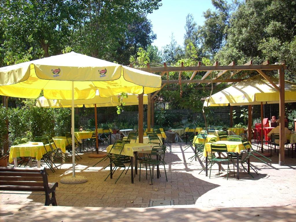 Restaurace v ubytování Camping Internazionale Di Castelfusano