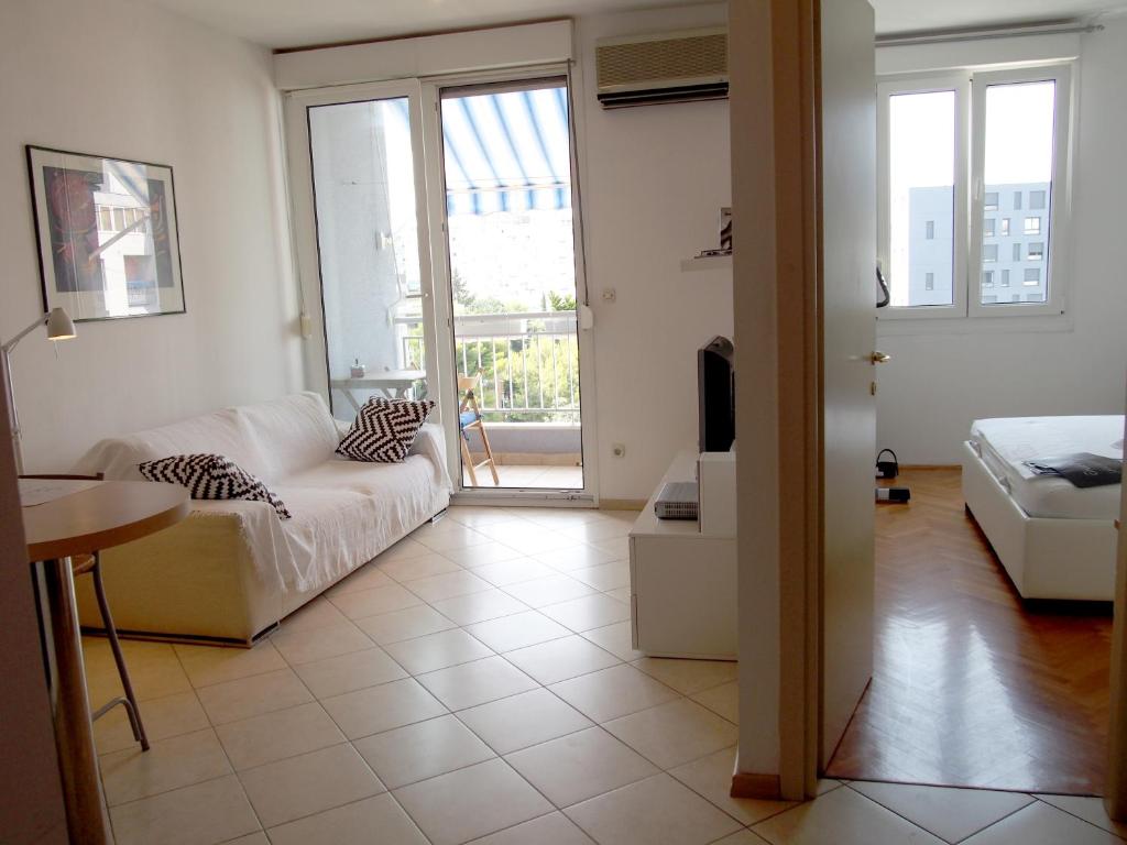 Posteľ alebo postele v izbe v ubytovaní Apartment Viola