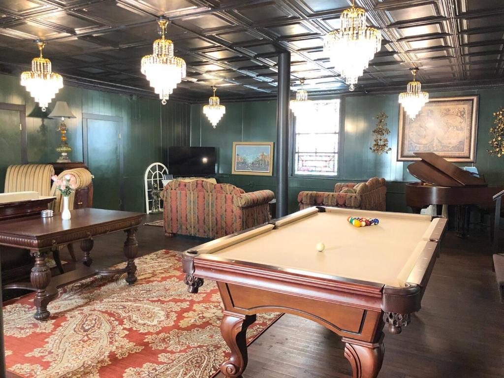 Biliár nebo kulečník v ubytování The Pulpit House