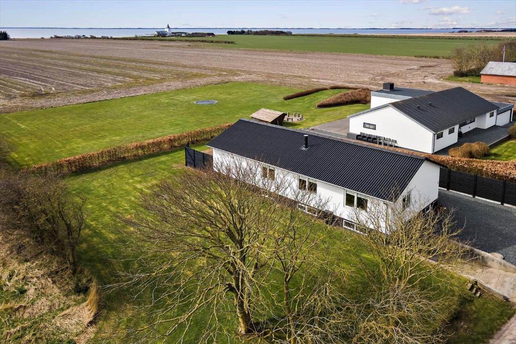 Bygningen som feriehuset ligger i