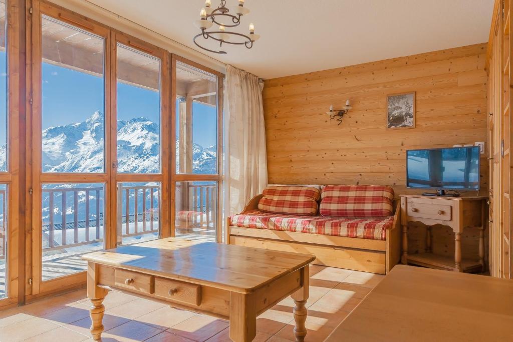 Résidence Les Balcons de La Rosière - Three-Room Apartment With Spa Access (6 Adults)