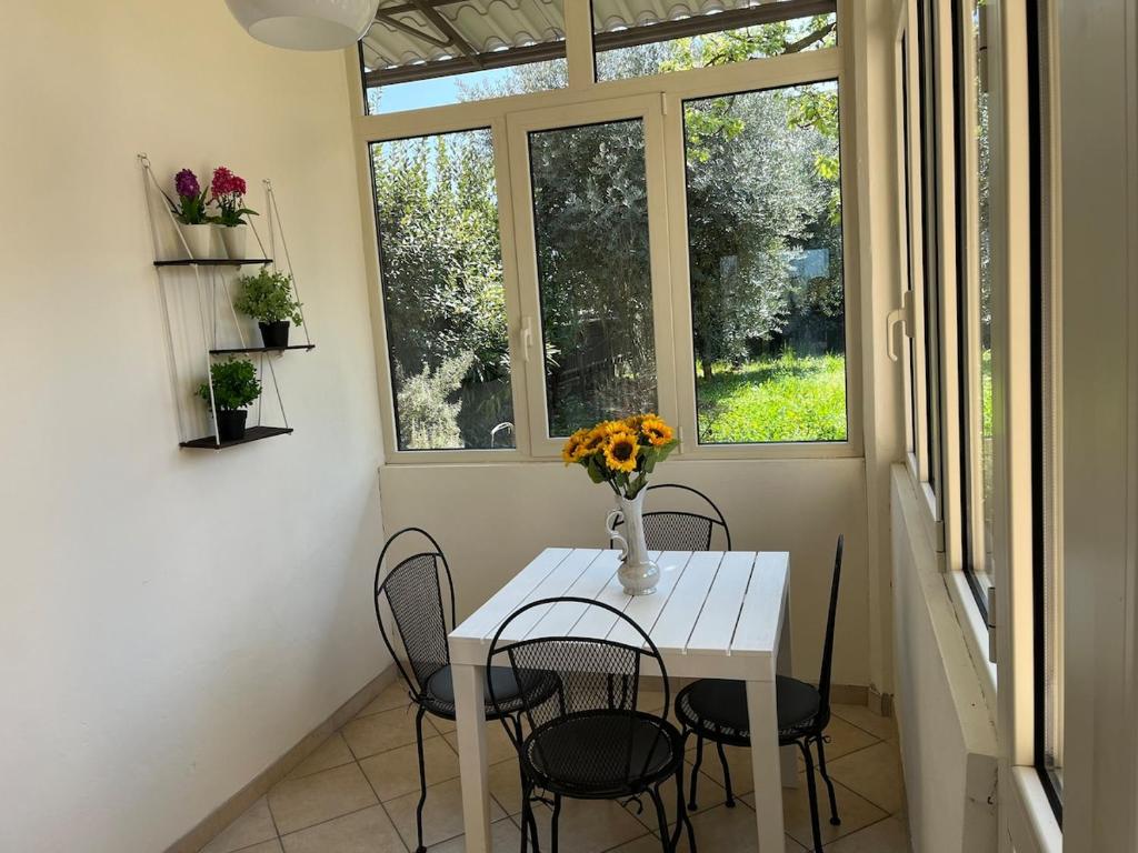 Balkón nebo terasa v ubytování Casa Frutteto Private Garden