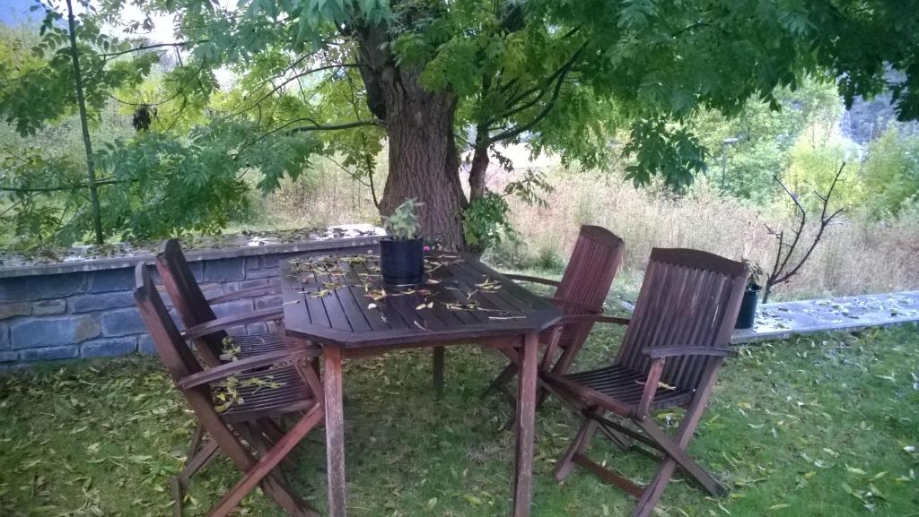 Zahrada ubytování La Faiada
